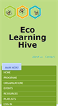Mobile Screenshot of ecolearninghive.org
