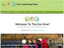 Tablet Screenshot of ecolearninghive.org